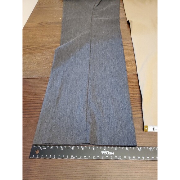 Lot of 2 George Pants Women's Size 16 Tan & Gray Stretch 'Average' Dress Slacks - Picture 10 of 16
